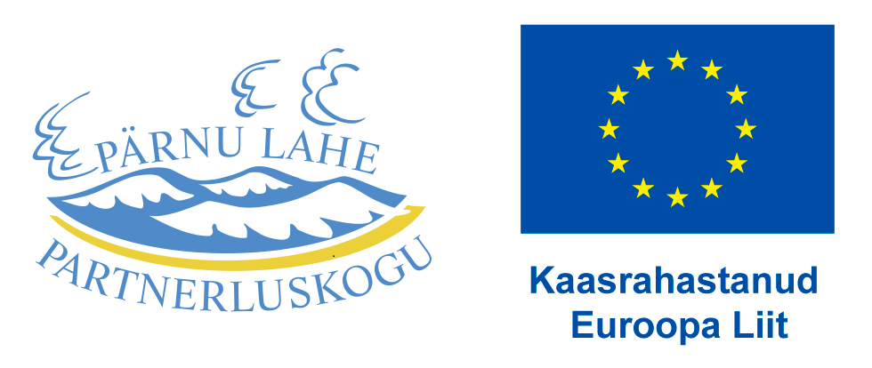 Pärnu Lahe Partnerluskogu ja Kaasrahastanud Euroopa Liit logo
