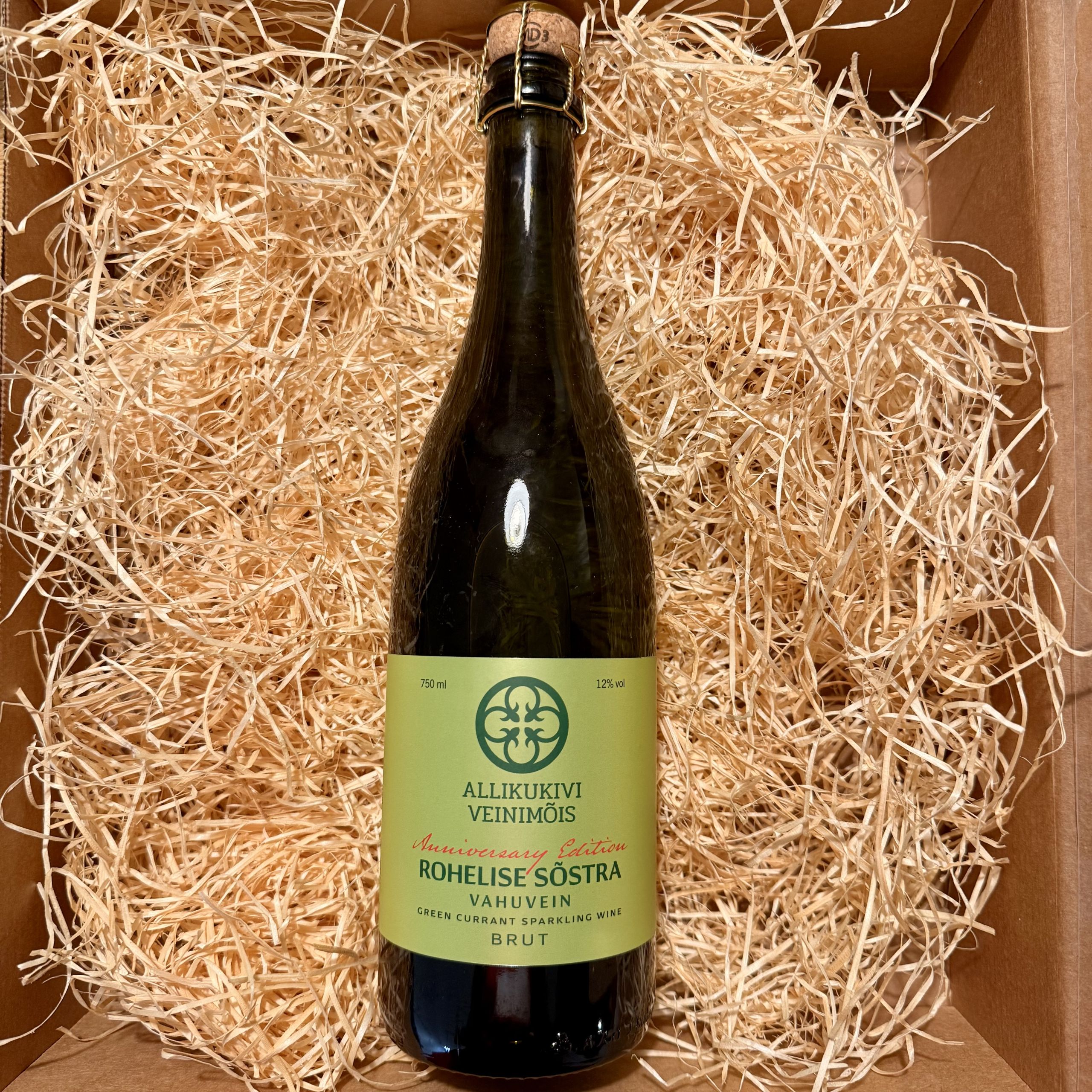 Rohelise sõstra vahuvein "Anniversery edition"